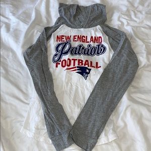New England Patriots Long Sleeves with hoodie